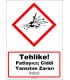 GHS 1013 - Tehlike, Patlayıcı, ciddi yansıtım zararı (H202)
