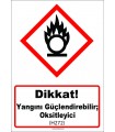 GHS1038 - Dikkat, Yangını güçlendirebilir, oksitleyici (H272)