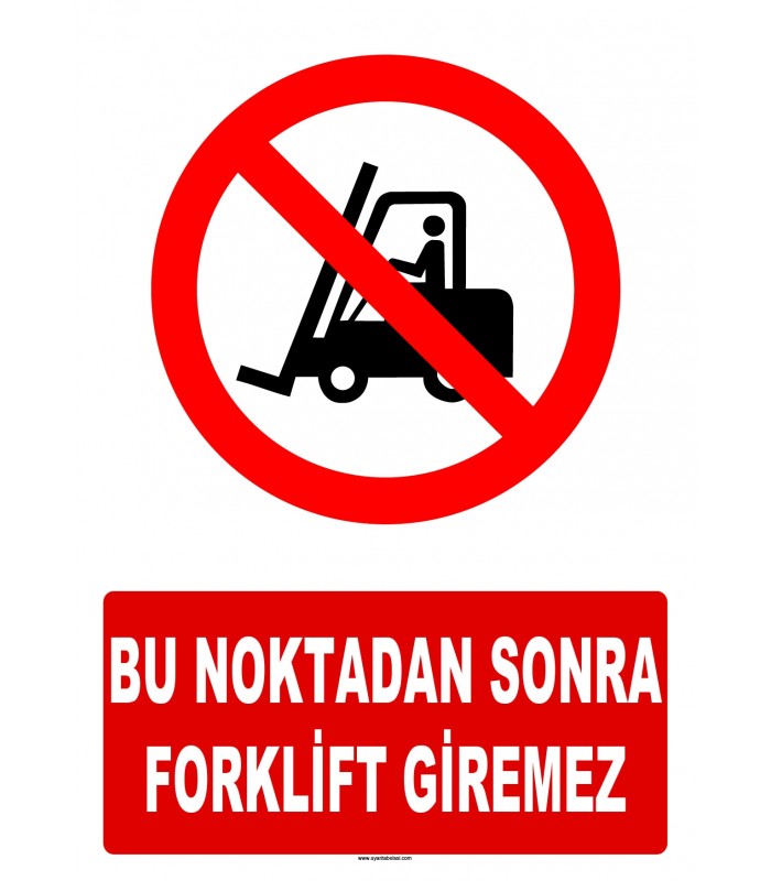 AT 1241 - Bu Noktadan Sonra Forklift Giremez