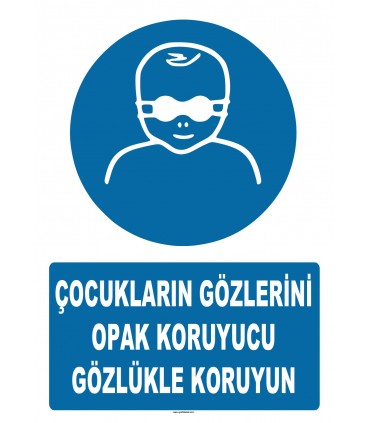 AT 1273 - Çocukların Gözlerini Opak Koruyucu Gözlükle Koruyun