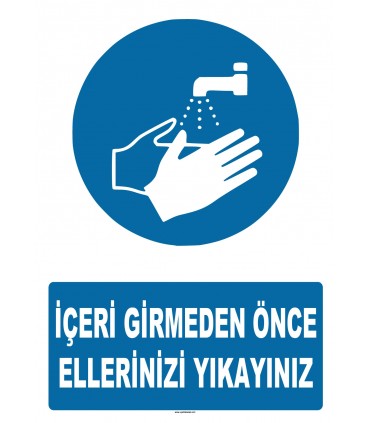 AT 1303 - İçeri Girmeden Önce Ellerinizi Yıkayınız