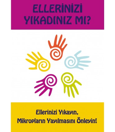 AT 1311 - Ellerinizi Yıkadınız mı? Ellerinizi Yıkayın, Mikropların Yayılmasını Önleyin