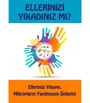 AT 1313 - Ellerinizi Yıkadınız mı? Ellerinizi Yıkayın, Mikropların Yayılmasını Önleyin