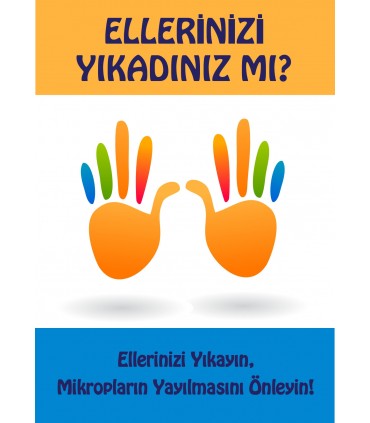 AT 1317 - Ellerinizi Yıkadınız mı? Ellerinizi Yıkayın, Mikropların Yayılmasını Önleyin
