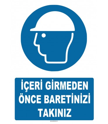 AT 1332 - İçeri Girmeden Önce Baretinizi Takınız