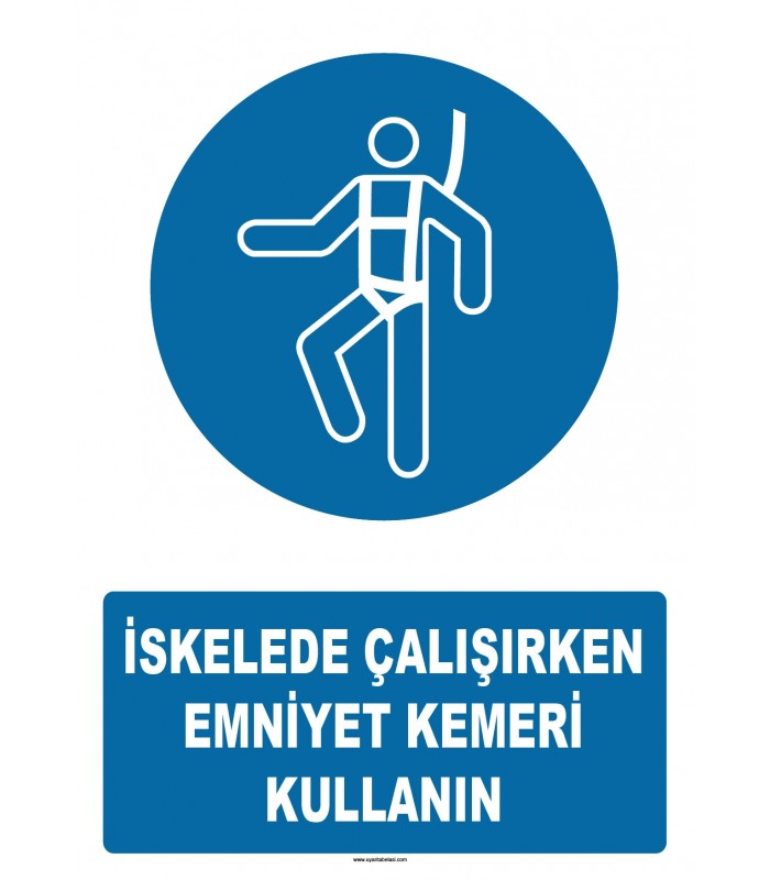 AT 1363 - İskelede Çalışırken Emniyet Kemeri Kullanın