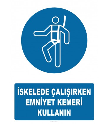 AT 1363 - İskelede Çalışırken Emniyet Kemeri Kullanın