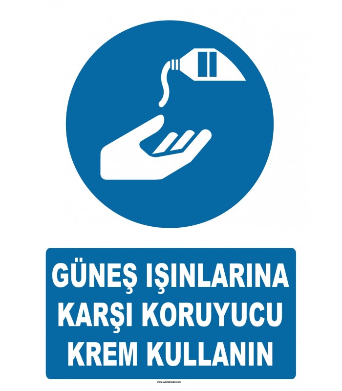 AT 1374 - Koruyucu Krem Kullanın