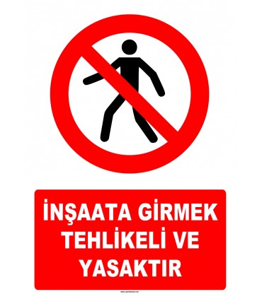 AT 1405 - İnşaata Girmek Tehlikeli ve Yasaktır