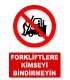 AT 1419 - Forkliftlere Kimseyi Bindirmeyin
