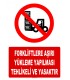 AT 1423 - Forkliftlere  Aşırı Yükleme Yapılması Tehlikeli ve Yasaktır
