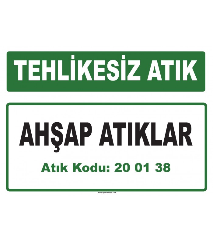 A 200138-1 - Ahşap Atıklar