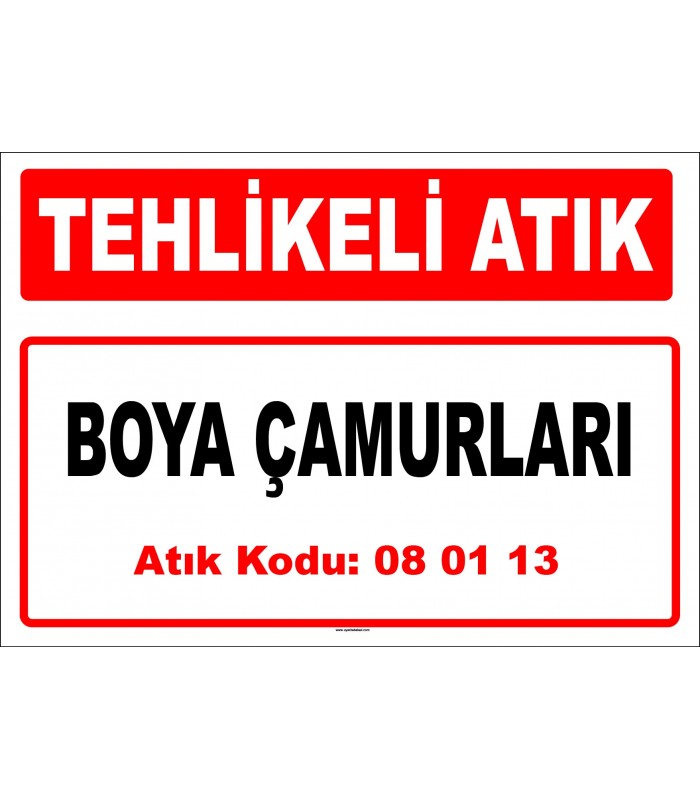 A 080113-1 - Boya Çamurları
