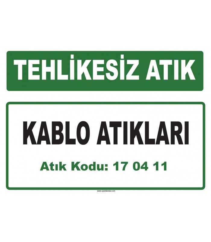 A 170411-1 - Kablo Atıkları