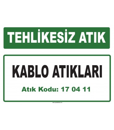 A 170411-1 - Kablo Atıkları