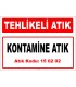 A 150202-3 - Kontamine Atık