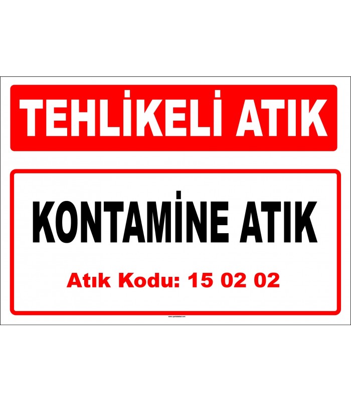 A 150202-3 - Kontamine Atık