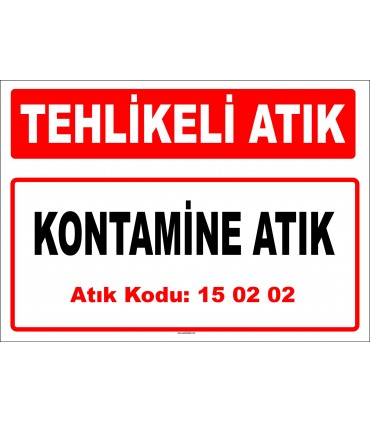 A 150202-3 - Kontamine Atık