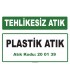 A 200139-1 - Plastik Atık