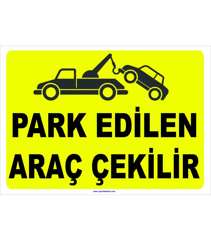 YT 7015 - Park edlien araç çekilir