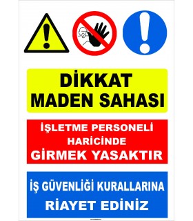 YT 7035 - Dikkat Maden Sahası