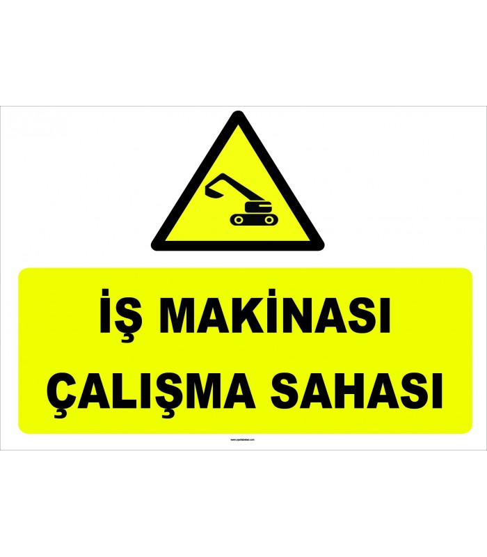 YT 7037 - İş makinası çalışma sahası