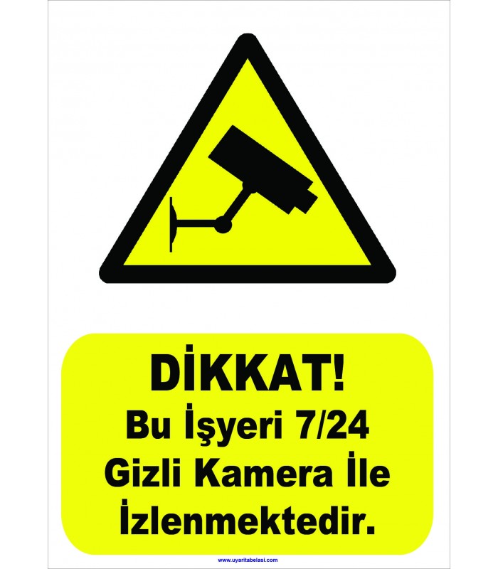 YT-7068 - Bu işyeri 7/24 gizli kamera ile izlenmektedir