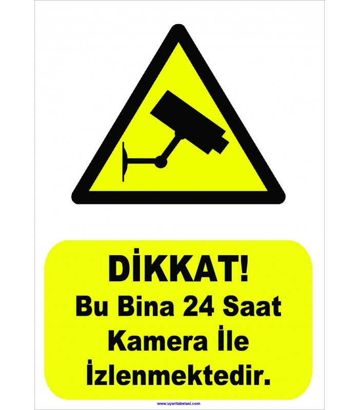 YT-7064 - Bu bina 24 saat kamera ile izlenmektedir