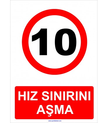 YT 7059 - 10 km hız sınırını aşma