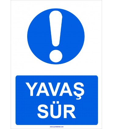 YT 7051 - Yavaş sür