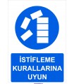 YT7098 - İstifleme kurallarına uyun