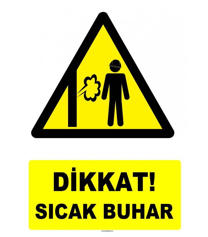 YT7117 - Dikkat sıcak buhar