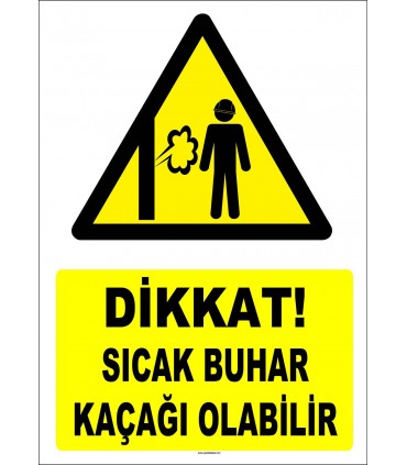 YT7118 - Dikkat sıcak buhar kaçağı olabilir