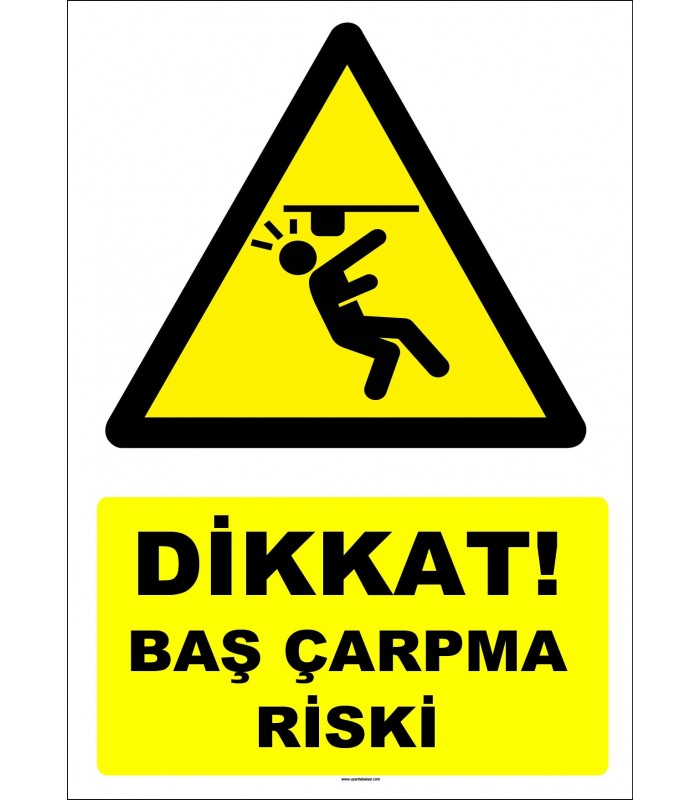 YT7126 - Dikkat baş çarpma riski