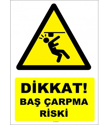 YT7126 - Dikkat baş çarpma riski