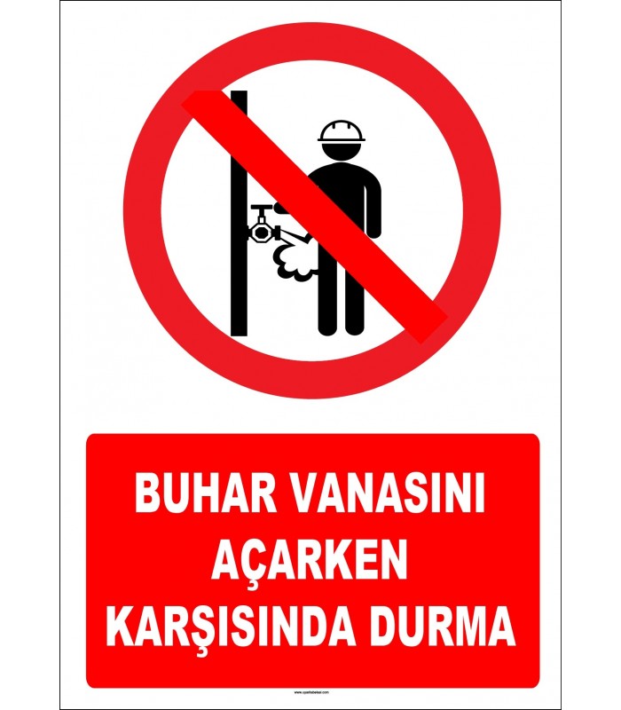 YT7129 - Buhar vanasını açarken karşısında durma