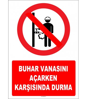 YT7129 - Buhar vanasını açarken karşısında durma