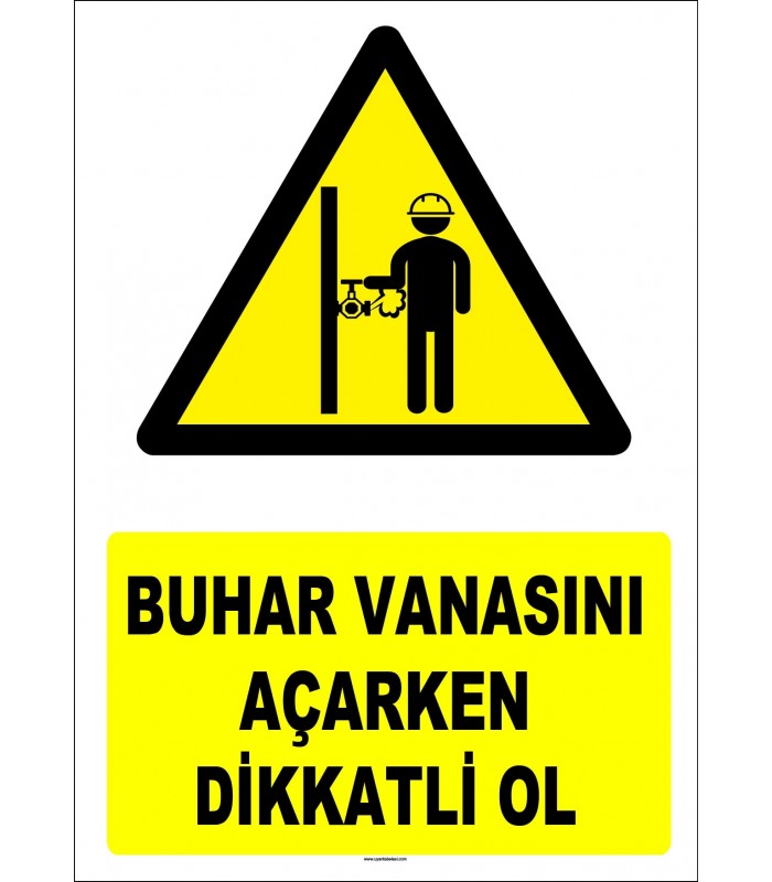 YT7130 - Buhar vanasını açarken karşısında durma