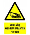 YT7206 - Mobil vinç kaldırma kapasitesi 180 ton