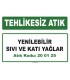 A200125 - Yenilebilir sıvı ve katı yağlar