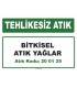 A200125-1 - Bitkisel atık yağlar