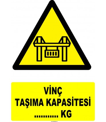 YT7138 - Vinç kaldırma kapasitesi ......kg