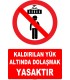 YT7212 - Kaldırılan yük altında dolaşmak yasaktır