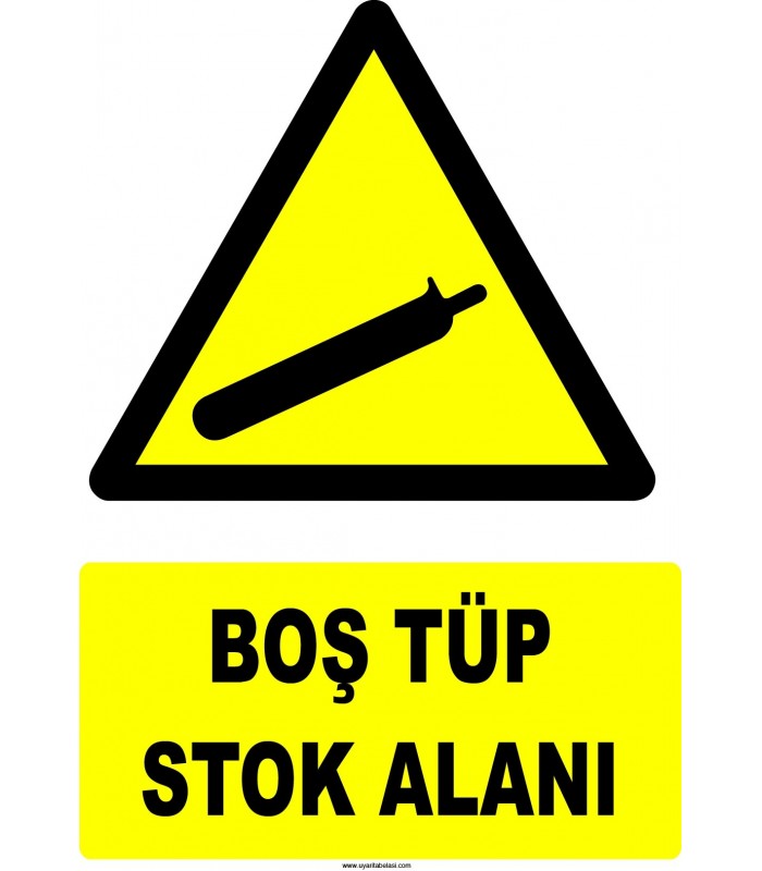YT7221 - Boş tüp stok alanı