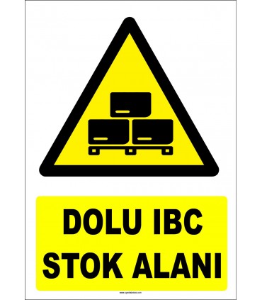 YT7223 - Dolu IBC stok alanı