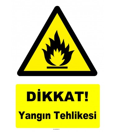 YT7169 - Dikkat yangın tehlikesi