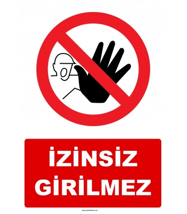 YT7181 - İzinsiz girilmez