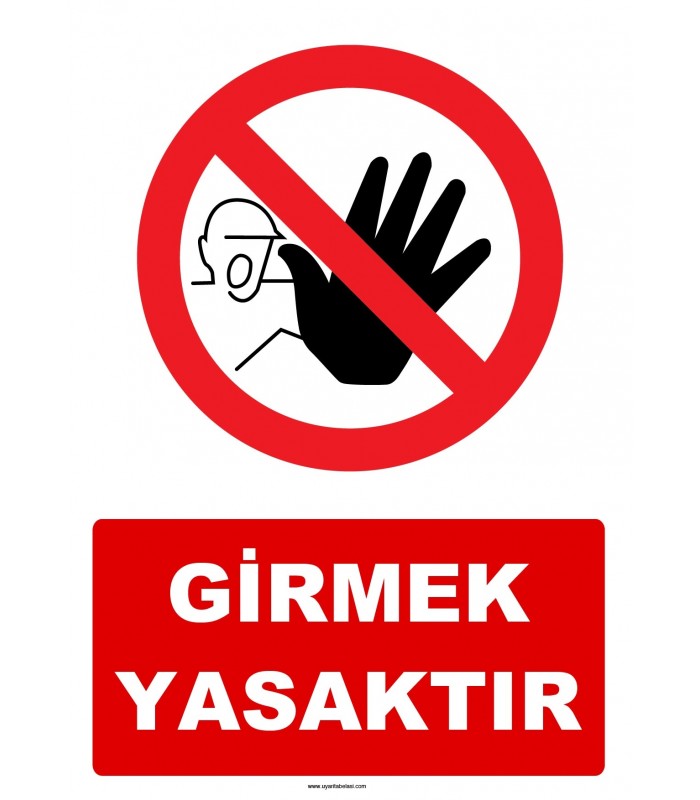 YT7182 - Girmek yasaktır