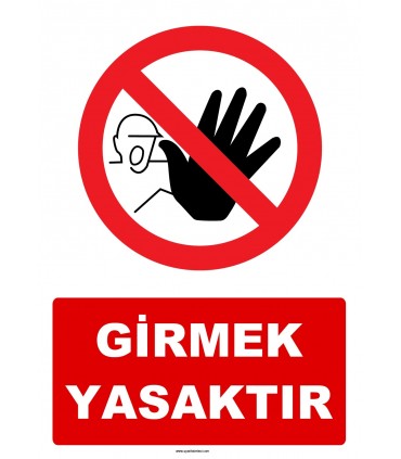 YT7182 - Girmek yasaktır