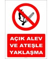 YT7261 - Açık alev ve ateşle yaklaşma